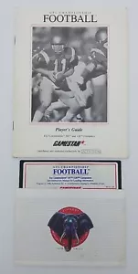 GFL Championship Football (Commodore 64/128, 1986) Gamestar C64 TESTED - Picture 1 of 5