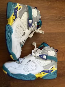 Taglia 9 US - Air Jordan 8 retrò bianco acqua da donna - Foto 1 di 7