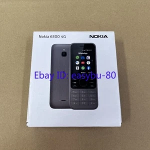 Odblokowany Nokia 6300 4G Dual SIM Wifi 2,4 cala Radio FM Bluetooth TELEFON - Zdjęcie 1 z 30