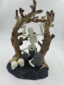 Nuevo Bath & Body Works: 2024 Halloween Esqueleto 3 mechas Candelabro Soporte Brilla - Imagen 1 de 8
