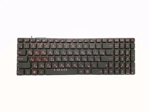 Nuevo teclado retroiluminado ruso para G551J/G58J/GL551J/G551JK/G551JM/G551JW/G551JX - Imagen 1 de 4
