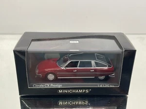 MINICHAMPS 111404 CITROEN CX PRESTIGE 1979 -RED MET. 1:43- GOOD IN BOX - Imagen 1 de 9