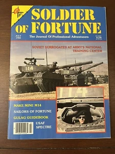 SOLDIER OF FORTUNE MAGAZINE JULY 1982 SOVIET SURROGATES AT ARMY'S NATIONAL CTR - Picture 1 of 15
