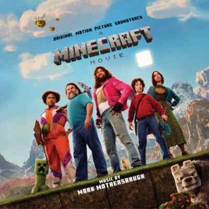 A Minecraft Movie Original Soundtrack BLUE COLOR 2x VINYL Record video game NEW! - Picture 1 of 3
