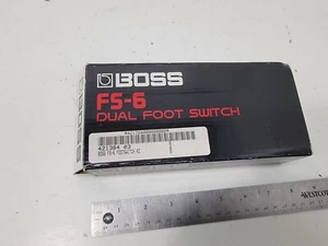 Boss FS-6 Dual Foot Switch with Box - Picture 1 of 5