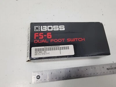 Boss FS-6 Dual Foot Switch with Box - Image 1 of 4