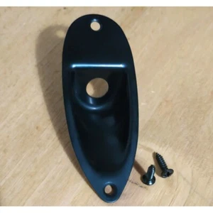 Cuvette Jack Black pour Stratocaster + 2 vis - Picture 1 of 3