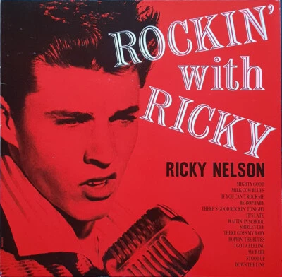 Rock Vinyl LP Ricky Nelson  - Rockin' With Ricky LP, Comp, Mono 1983 Rock  - Image 1 of 4