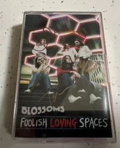 Blossoms  - Foolish Loving Spaces -  Signed Cassette Tape   - New & Sealed - Picture 1 of 3