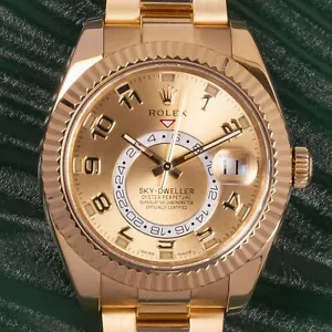 Rolex Sky-Dweller 326938 Champagne Dial July 2018 - Picture 1 of 6