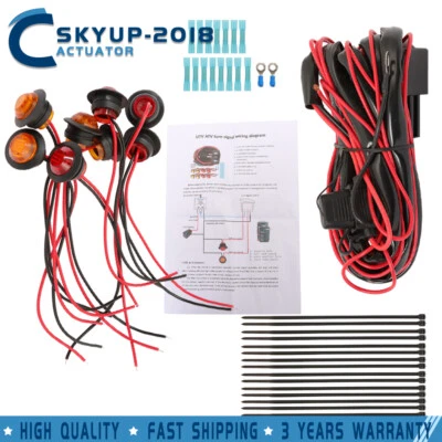 Kit de interruptor balancim LED Street Legal UTV SXS para Kawasaki Mule Teryx 4 - Imagem 1 de 4