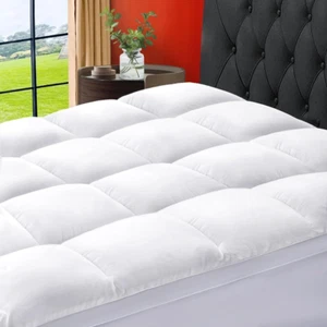 Mattress Topper Full Size Extra Thick Mattress Pad 8-21" Deep Pocket Soft down A - Picture 1 of 6