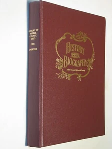 History Of Preble County Ohio OH 1881 reprint genealogy Verona Eaton Camden - Picture 1 of 8