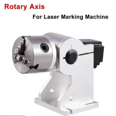 D80 Rotary Axis Laser Marking Engraver Machine Rotation Fixture US Ship - Image 1 of 2