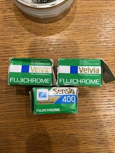 Fuji Velvia 50 ISO And Sensia 400 Slide Film Expired Lot  - Picture 1 of 6