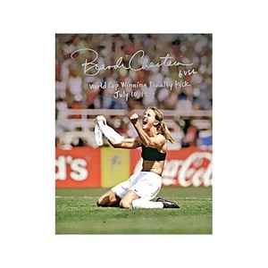 Foto 8x10 autografiada e inscrita de Brandi Chastain - Imagen 1 de 1