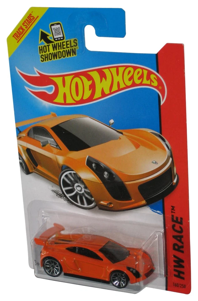 Hot Wheels HW Race (2013) Orange Mastretta MXR Toy Car 160/250 - Image 1 of 1