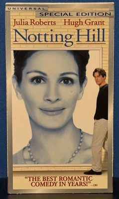 Notting Hill VHS 2000 Julia Roberts Hugh Grant **Buy 2 Get 2 Free** - Image 1 of 3