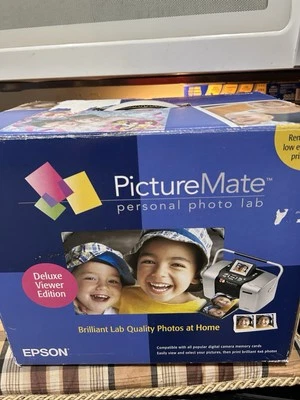Epson B351A PictureMate Deluxe PictureMate 500 Personal Photo Lab & Photo NEW - Image 1 of 4