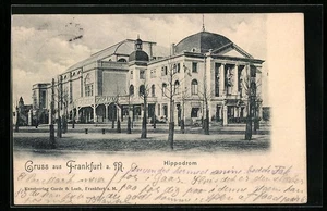 Ansichtskarte Frankfurt a. M., Hippodrom mit Straße 1900 - Picture 1 of 2