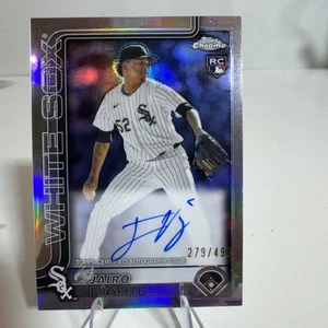 Jairo Iriarte 2025 Topps Chrome Rookie rifrattore automatico /499 #RA-JI White Sox - Foto 1 di 6