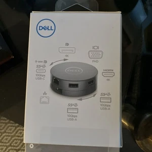 Dell Da310 Mini Docking Station Multiport Adapter Portable USB-C 7-In-1 - Photo 1/4