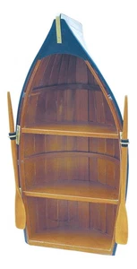 Boot-Regal maritime Möbel aus Holz 30 x 60 cm Sea-Club - Bild 1 von 1