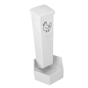 Chicken Oyster Shell Feeder With Top Lid Automatic Gravity Hanging Chicken G HLF - Picture 1 of 12