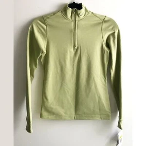 NEW Nike DriFit Element Half Zip Green Pullover Jacket Running Dri Fit SMALL S - Picture 1 of 6