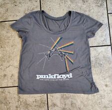 Pink Floyd Dark Side of the Moon Gray Womens T-shirt Size M Fast Shipping USA