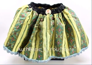 New Disney Park Girls Frozen Anna Green Glitter Tutu Costume Skirt S M L - Picture 1 of 1