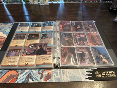 Juego completo de 90 cartas Topps Batman serie animada 1993 Foto 1 de 4