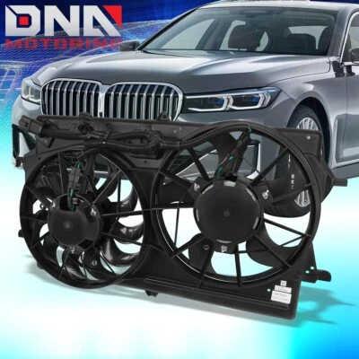 FOR 2000-2002 FORD FOCUS FACTORY STYLE REPLACEMENT RADIATOR COOLING FAN ASSEMBLY - Image 1 of 4