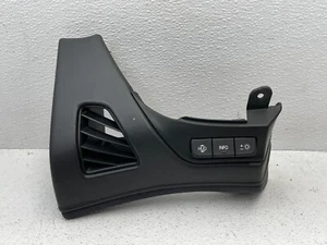 2015-2020 Cadillac Escalade Dash AC Air Vent Switch Trim Panel Black 1512 OEM - Picture 1 of 7