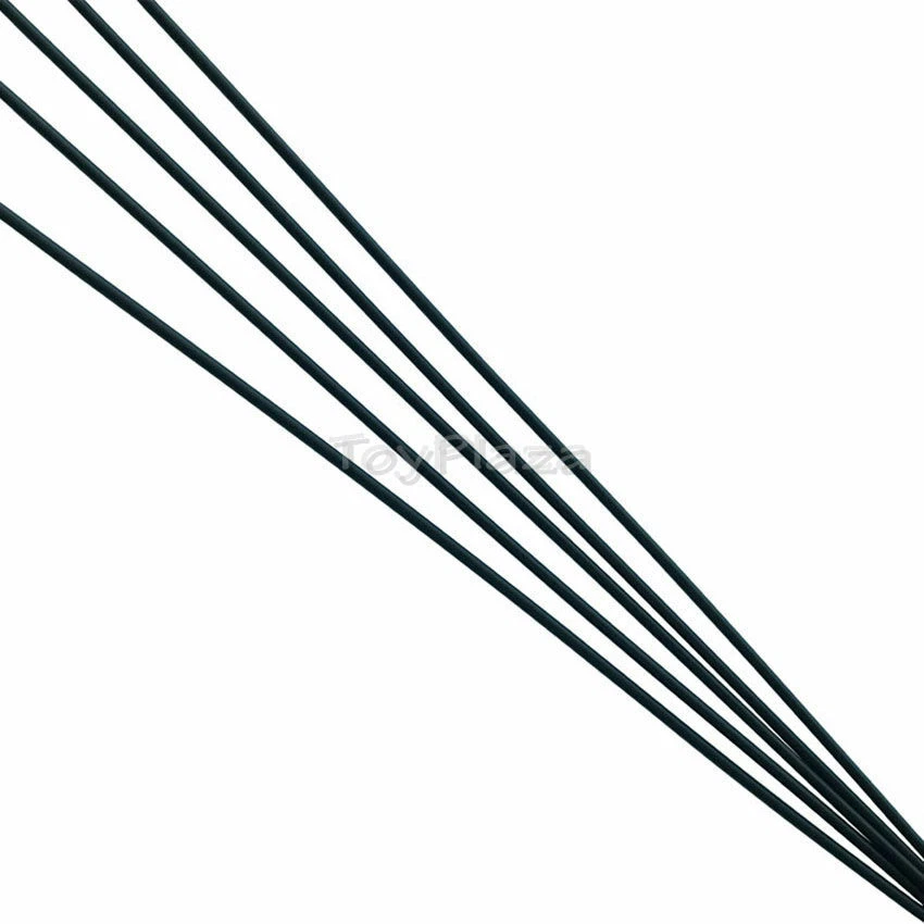 5PCS 3.2x1.5mm Black Antenna Tube L380mm for RC Car Off-Road Truck Speed Boat - Image 1 of 1