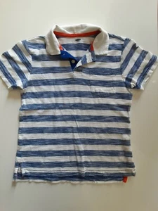 OLD NAVY Polo Boys Polo Shirt blue and white S/P 6-7 - Picture 1 of 5