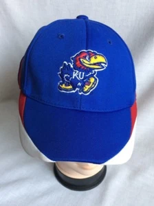 Jayhawks Kansas University Ball Cap Hat KU Size 6 1/2 - 6 7/8 - Picture 1 of 7