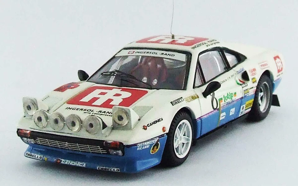 Ferrari 308 Gtb #8 6th Rally Elba 1984 F. Ormezzano / M.Amati 1:43 Model - Immagine 1 di 1