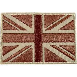 Chaqueta Bordada Union Jack Ejército Parche de Bandera del Reino Unido Hierro Costura - Imagen 1 de 1