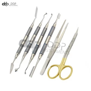 Dental Implant PRF Set of 6 Instruments Kit Surgical Surgery Instruments - Picture 1 of 3