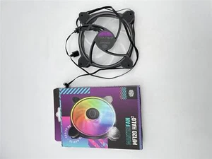 Cooler Master MasterFan MF120 Halo2 ARGB – 120mm Gehäuselüfter, adressierbare Du - Bild 1 von 2