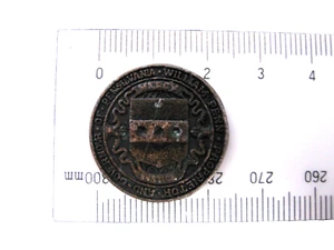 PROPRIETOR AND GOVERNOVR OF PENSILVANIA WILLIAM PENN PENNSYLVANIA Antique Medal - Picture 1 of 5