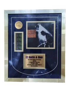 Film Cell Presentation U2 Rattle and Hum 1988 Limited edition Vintage - Bild 1 von 13