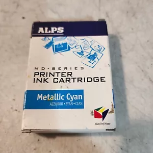 ALPS 106040-00 MD SERIES Metallic Cyan Ink Genuine New OeM Boxed free ship - Picture 1 of 2