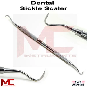 Sickle Scaler Dental Anterior Periodontist Tooth Care Calculus Removing Tools - Bild 1 von 4