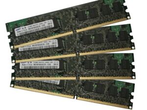 2GB (4x 512MB) DDR2 PC2-5300U 667MHz 240Pin Desktop PC RAM