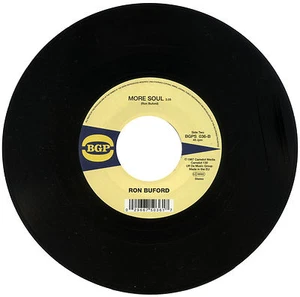 RON BURFORD "MORE SOUL c/w DEEP SOUL Pt. 2" 1967 FUNK - NOW DELETED - Picture 1 of 1