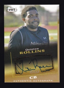 2015 Sage Hit Quinten Rollins Rookie Autograph #A2 201/250 - Picture 1 of 2
