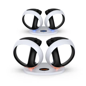 For PS VR2 Controller Charging Dock with Charger Station Stand Fall Prevention - Picture 1 of 7