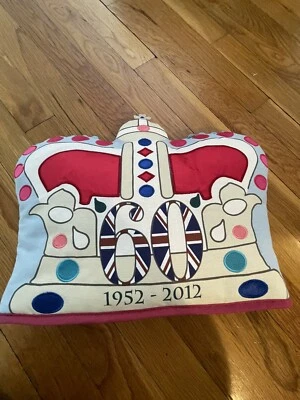 Ulster Weavers Diamante Jubileo Té Acogedor Acogedor Reina Isabel Inglaterra Difícil de Encontrar Reino Unido Foto 1 de 4